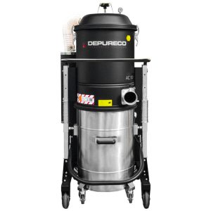 Aspiradora Depureco AC100 ATEX. Tuyau venturi. 1233 litros/min, tanque 100 litros