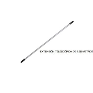 Extensión telescópica de aluminio 1.20 metros DUST