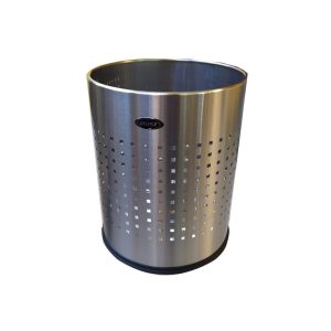 Cesto DUST de acero inoxidable punzonado de 16 litros