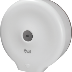 DISPENSADOR DE PAPEL JUMBO BLANCO. ABS, dos llaves, hasta 600 mts.