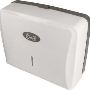 DISPENSADOR DE INTERDOBLADA BLANCO. ECO PP, 250 toallas, dos llaves