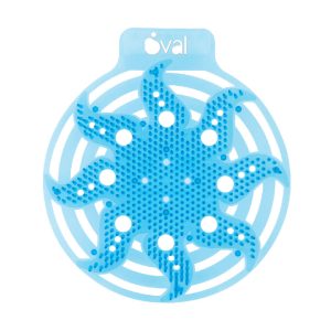 Caja con 10 tapetes anti salpicaduras para mingitorio