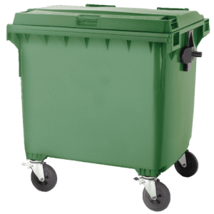 Contenedor DUST Alemán de 1100 litros con tapa split