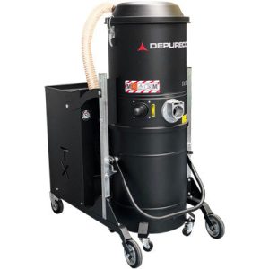 Aspiradora Depureco TX400P. Turbina 5.5 HP, tanque de 100 litros